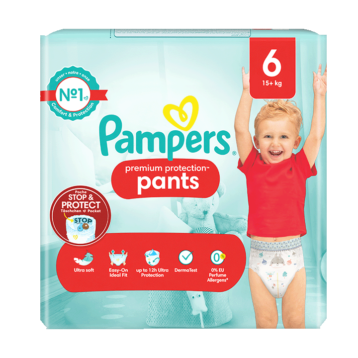 Couches-culottes Premium Protection Taille 6