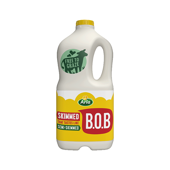 Arla B.O.B Skimmed Milk 2L