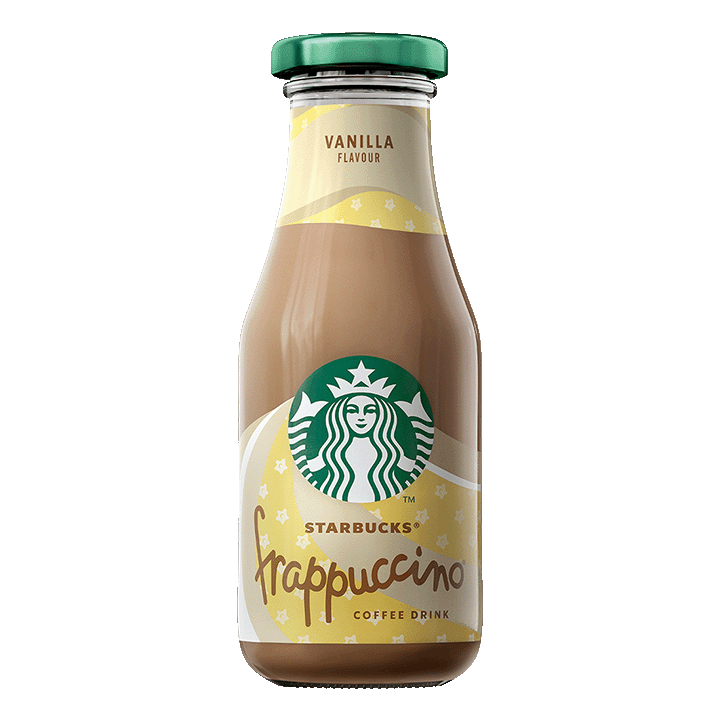 Bouteille en verre Frappuccino Vanille 250ml