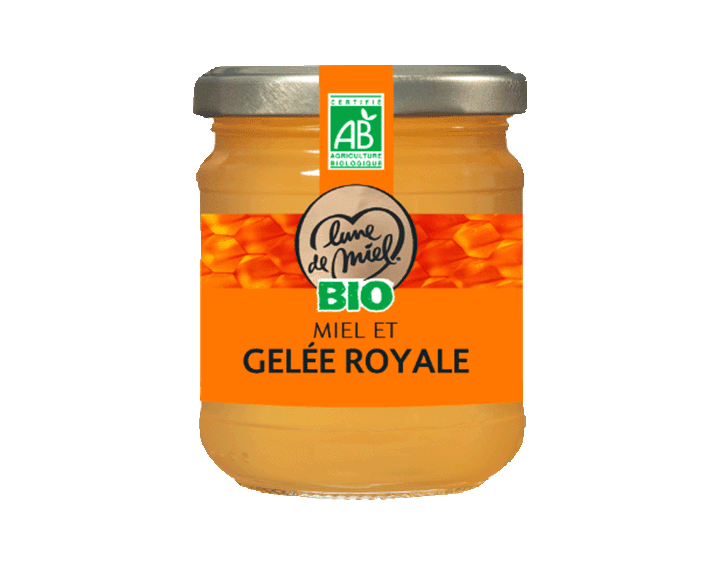 Miel & Gelée royale BIO pot verre 250g