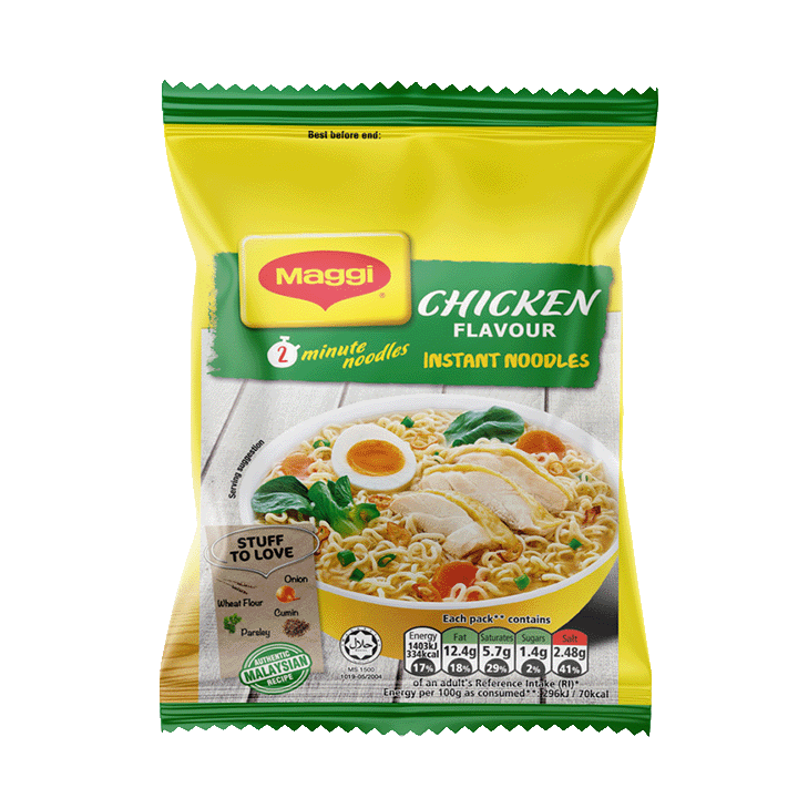 Maggi 2 min Chicken Flavour Noodles 75g