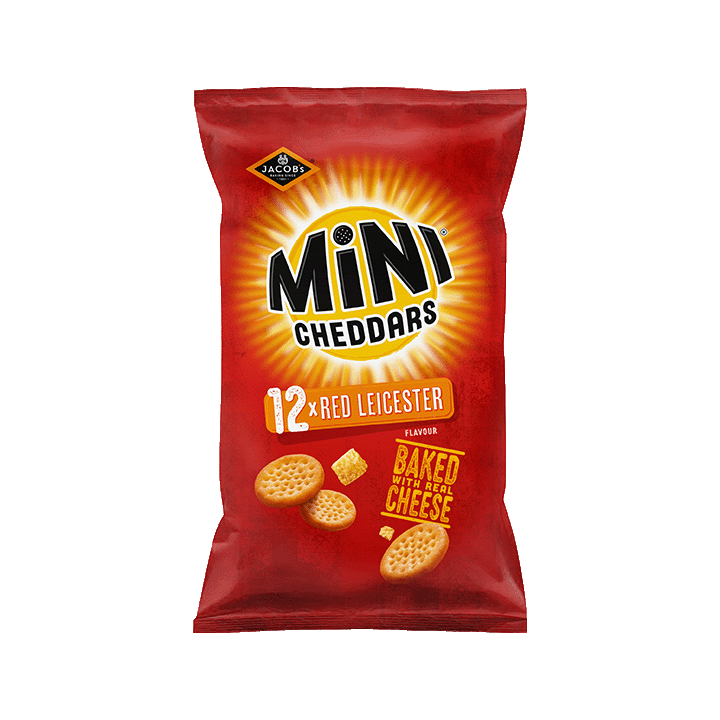 Mini Cheddars Red Leicester 12 Pack