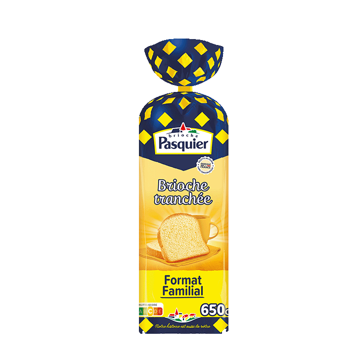 Brioche Tranchée Format Familial 650g