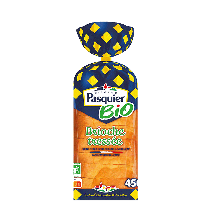 Brioche Tressée BIO 450g