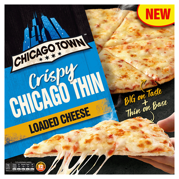 Crispy Chicago Thin Loaded Cheese 439g