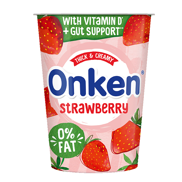 Onken 0% Fat Strawberry 450g