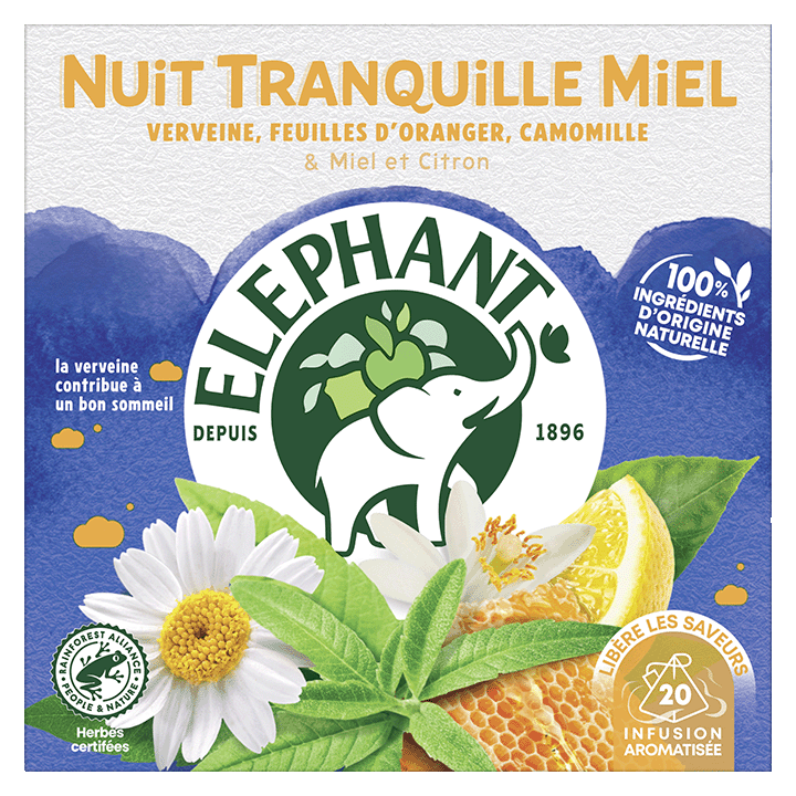 Infusion Nuit Tranquille Miel