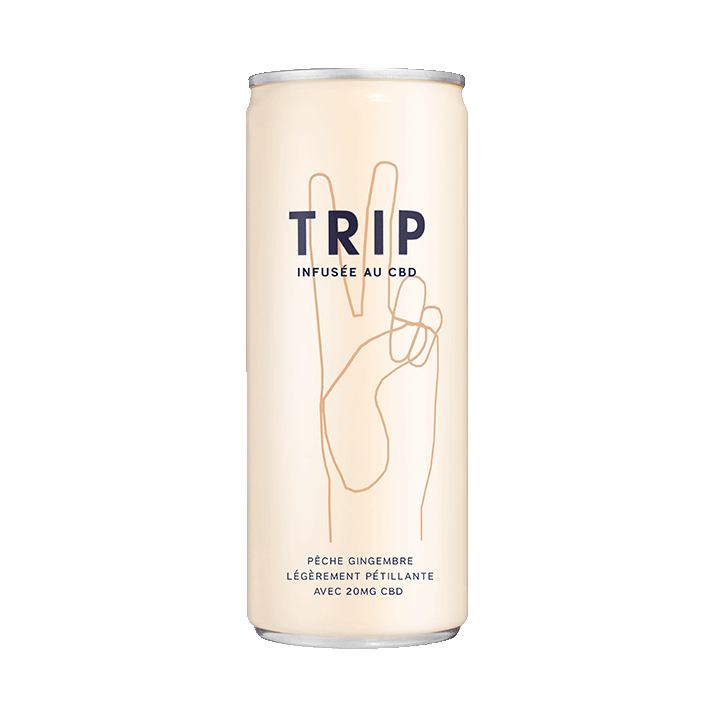 Boisson CBD - Pêche Gingembre 250ml