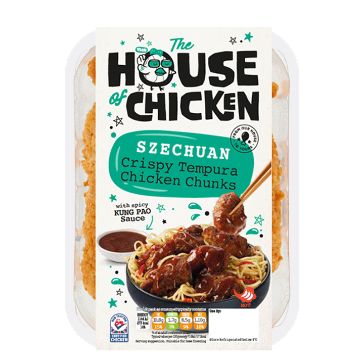 Szechuan Crispy Tempura Chicken Chunks 350g