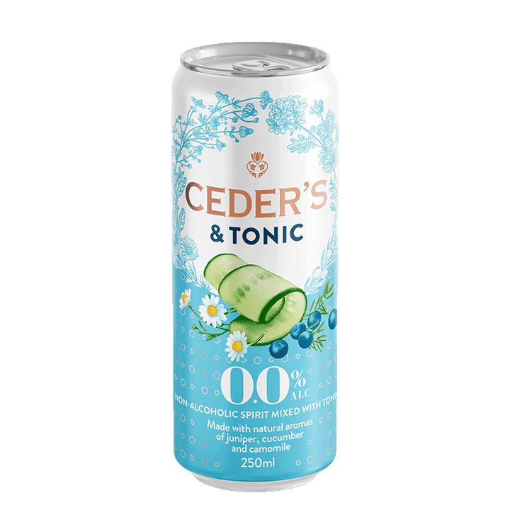 Ceder's & Tonic RTD 25cl
