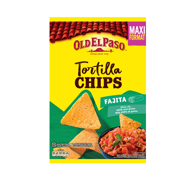 Tortilla chips fajita 300g