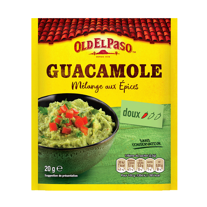 Mélange aux épices pour guacamole 20g