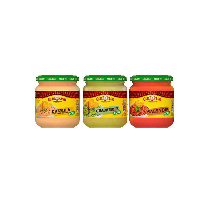 Salsa trio lot de 3 bocaux 575g
