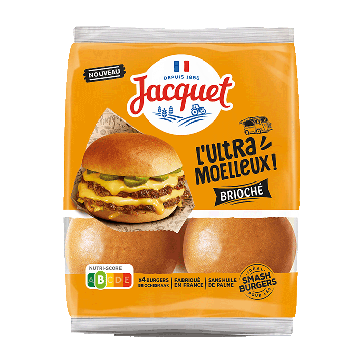 Burger Creation Ultra Moelleux x4 260g