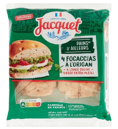Burger Creation Focaccias x4 260g