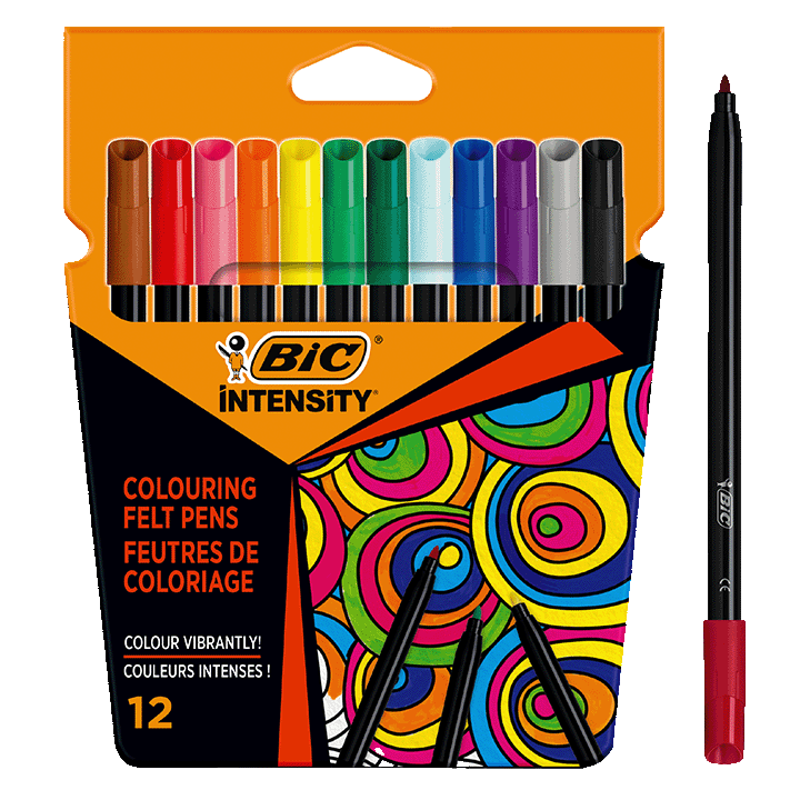 Etui de 12 feutres 12 BIC® Intensity® Up