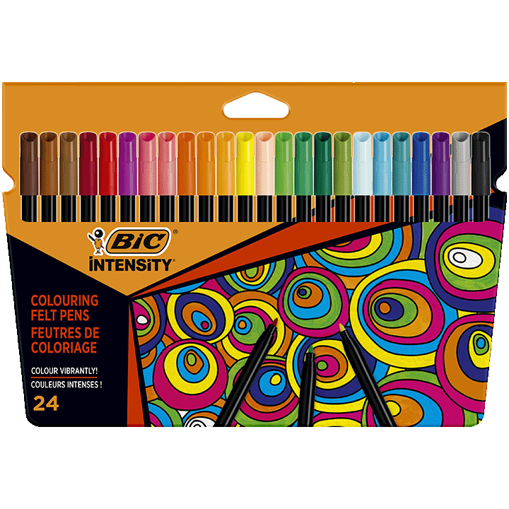 Etui de 24 feutres BIC®Intensity® Up