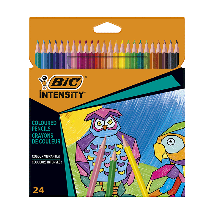 Etui van 24 potloden triangle BIC® Intensity® Up 