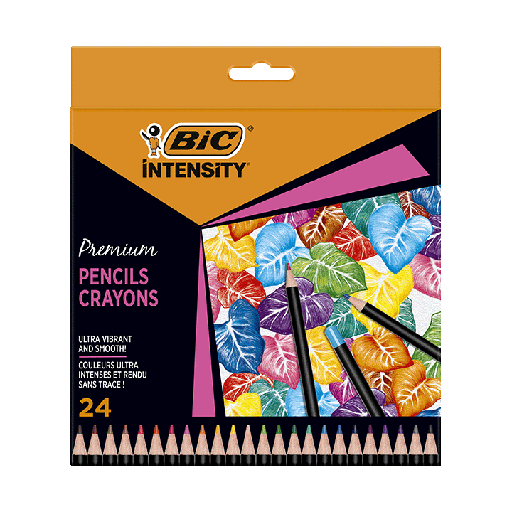 Box van 24 potloden BIC® Intensity® Premium