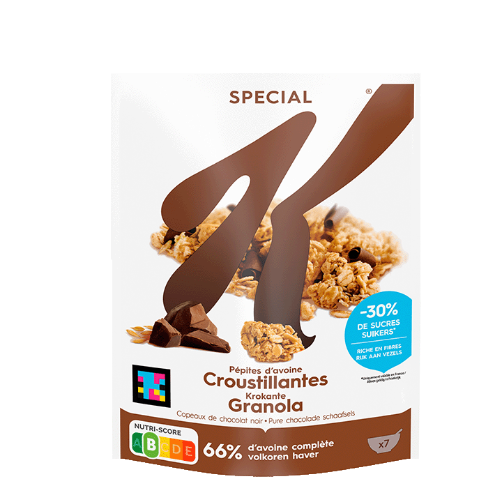 Granola Copeaux de Chocolat Noir - 320g