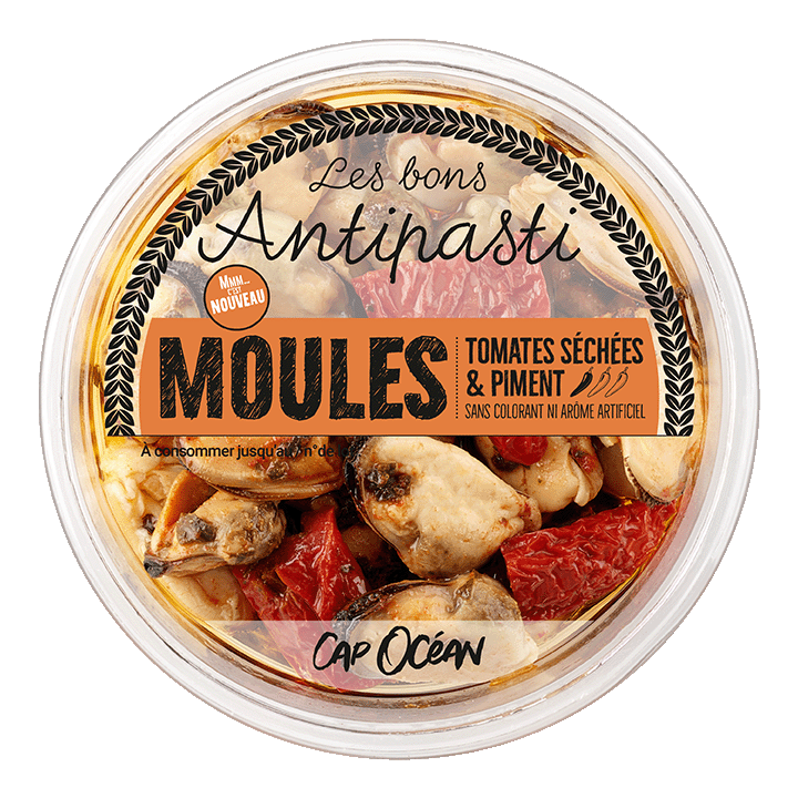 Moules Tomates séchées & Piment - 120g