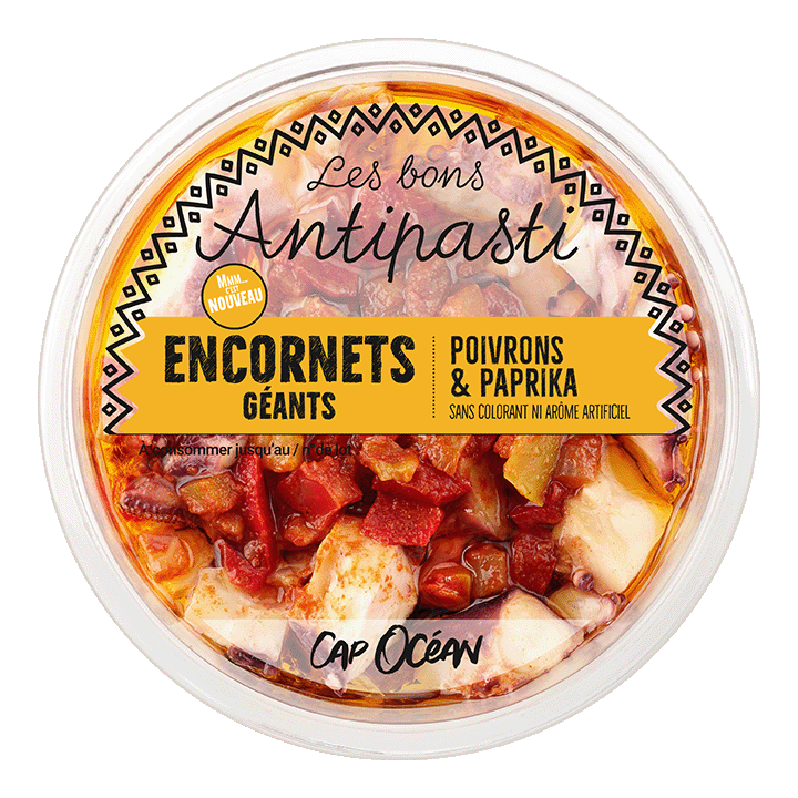 Encornets Poivrons & Paprika - 120g