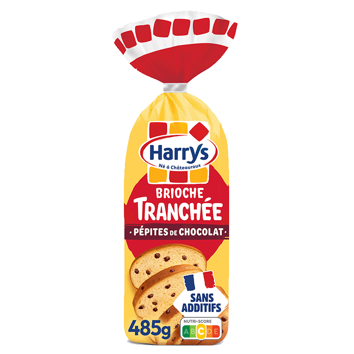 Brioche Tranchée Pépites de Chocolat 485g