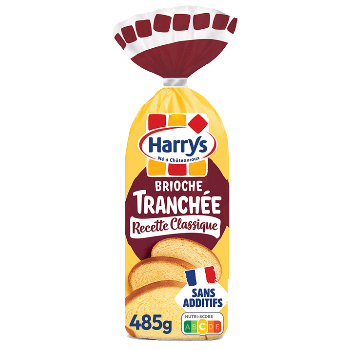 Brioche Tranchée Nature sans Additifs 485g