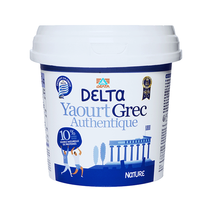 DELTA Yaourt Grec Nature 10% 1kg