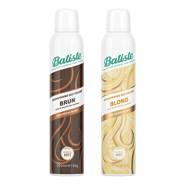 Batiste Shampooings Secs Colorés