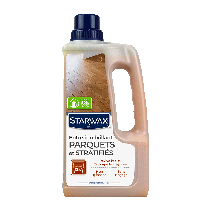 Entretien brillant pour parquets et sols stratifiés 1L