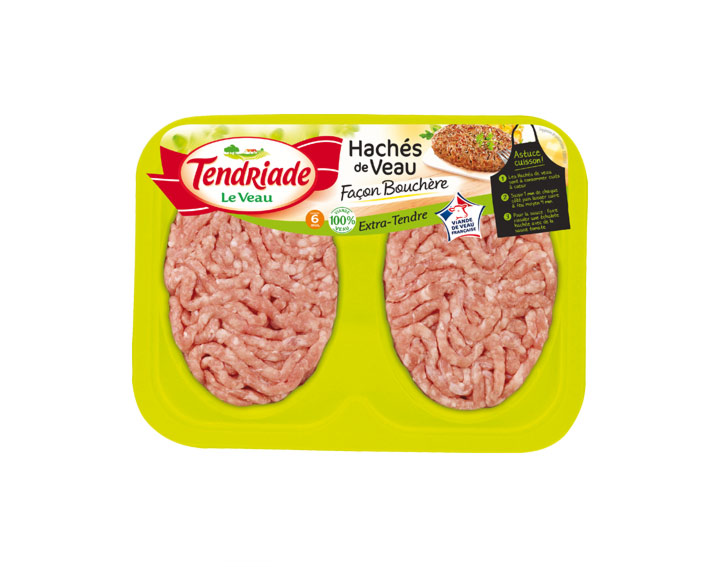 Hachés de Veau Façon Bouchère (2 x 100g) Origine France