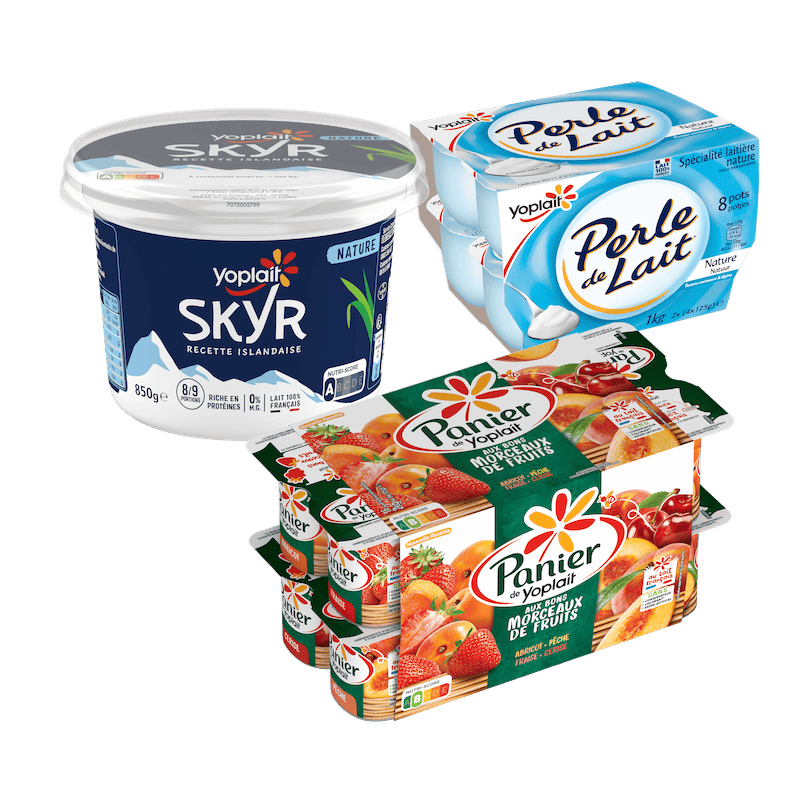 Les produits Yoplait