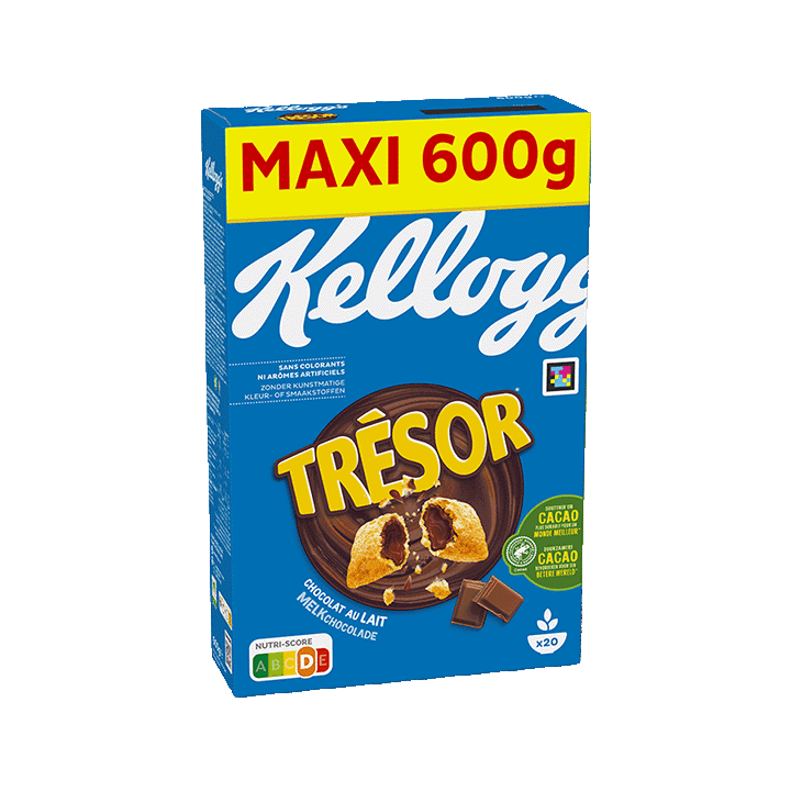 Trésor chocolat au lait 600g