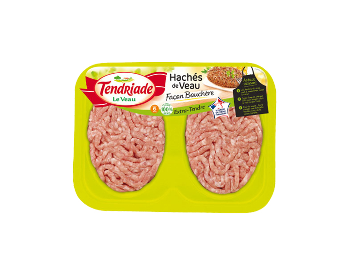 Hachés de Veau Façon Bouchère Origine France (2 x 100g)