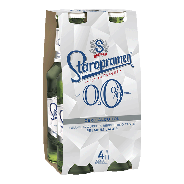 Staropramen 0.0% - 4 x 330ml