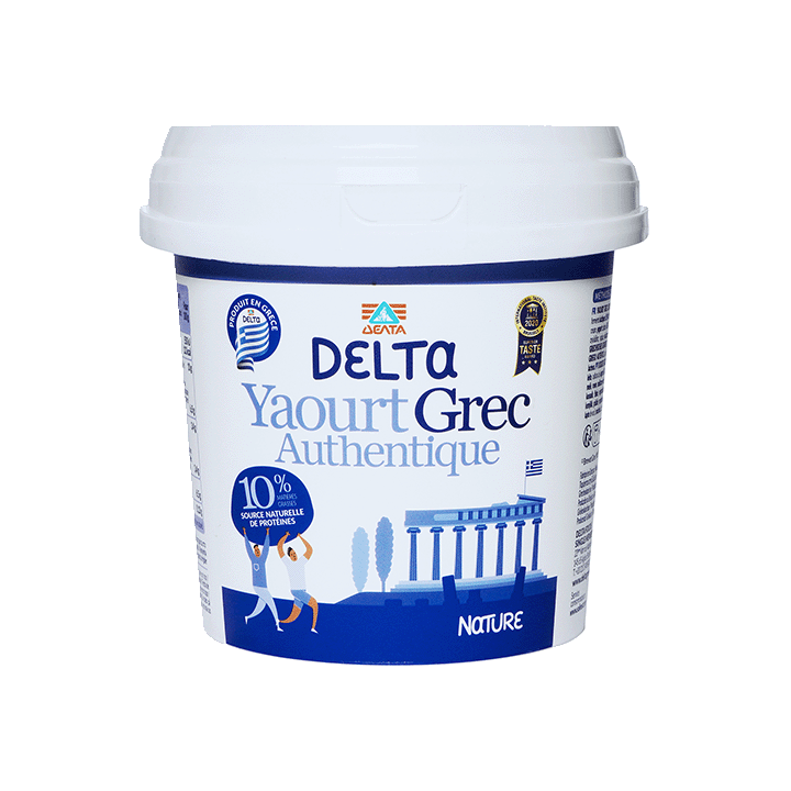 DELTA Yaourt Grec Nature 10% 1kg