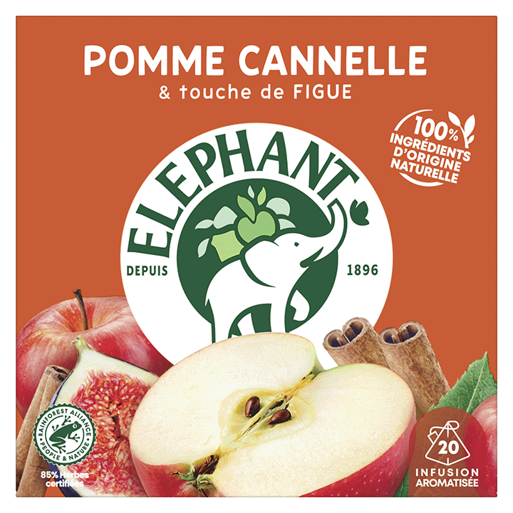 Elephant Infusion Pomme Cannelle & touche de figue