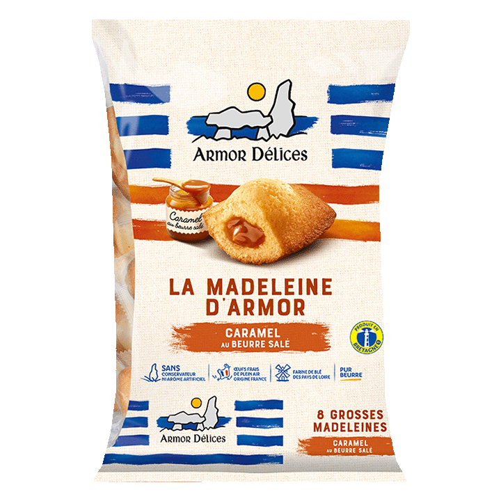 Madeleines Caramel au beurre salé 264g