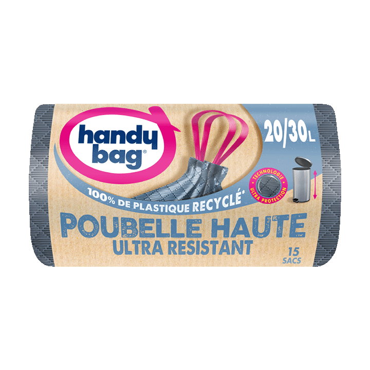 Sacs Poubelle haute poignées coulissantes