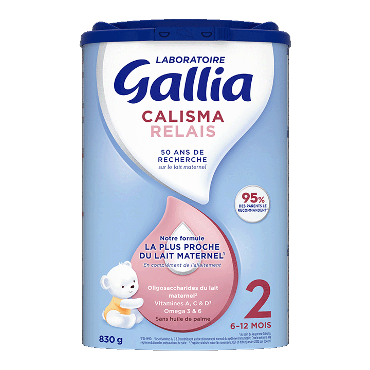 Laboratoire Gallia Calisma Relais 2ème âge 830g