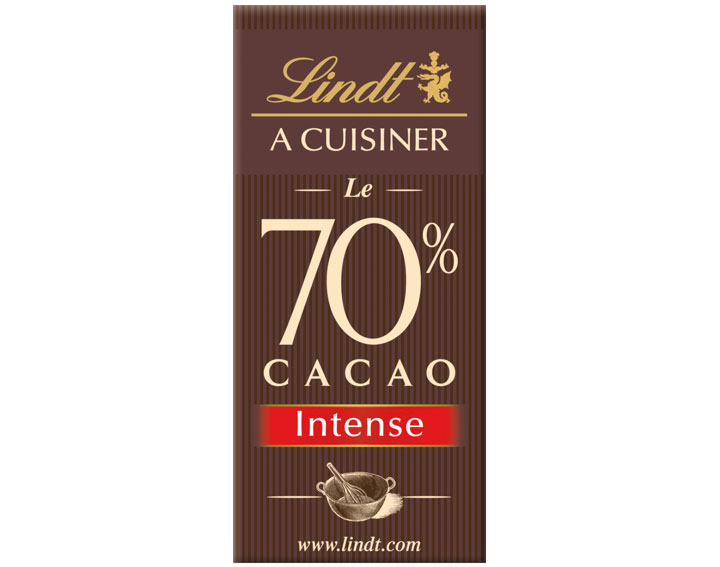 Lindt A Cuisiner 70% Cacao Intense