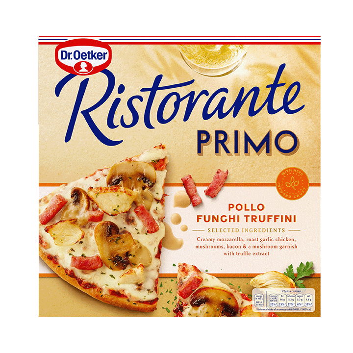 Ristorante Primo Pollo Funghi Truffini 380g