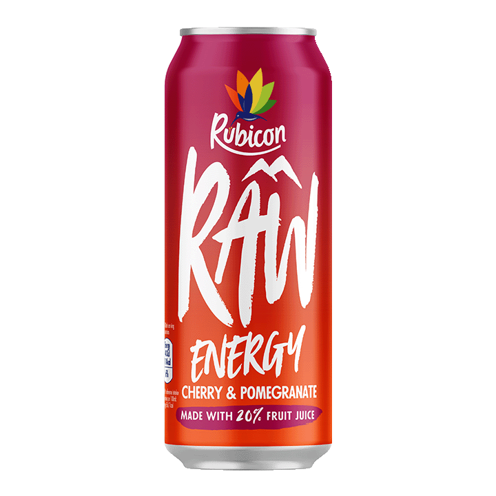 Rubicon Raw Energy Cherry & Pomegranate 500ml