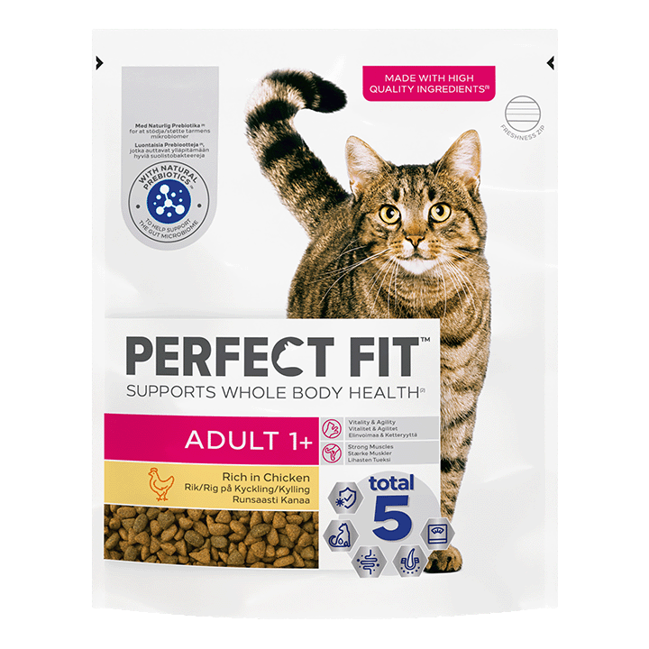 PERFECT FIT™ 1+ Dry Cat Food 750g Chicken