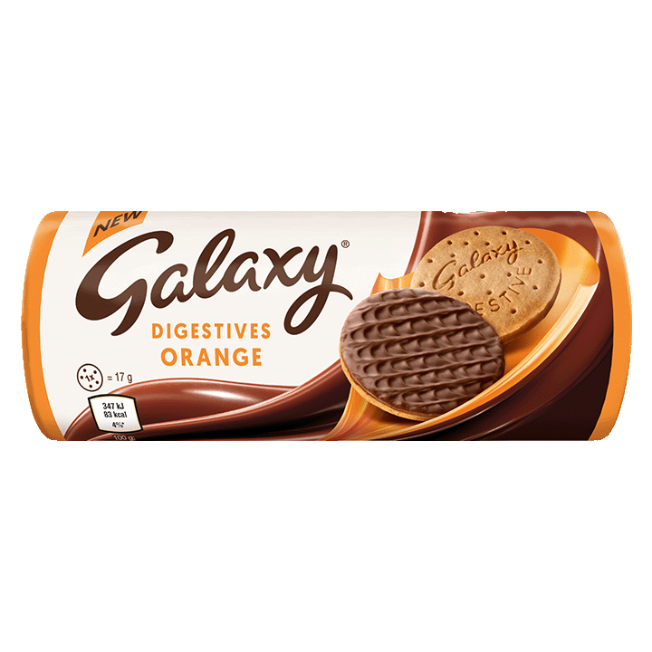 Galaxy Orange Digestives 300g