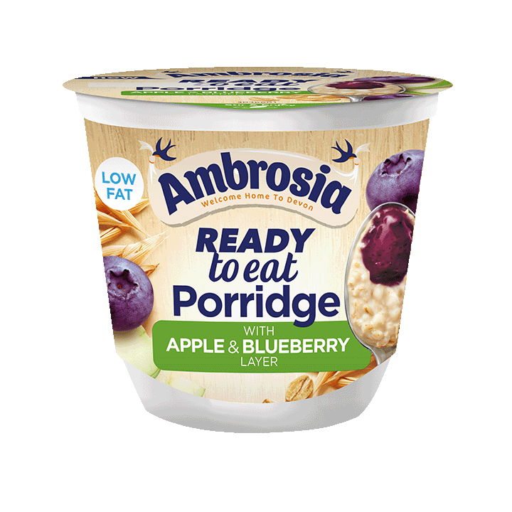 Ambrosia Porridge Apple and Blueberry 210g