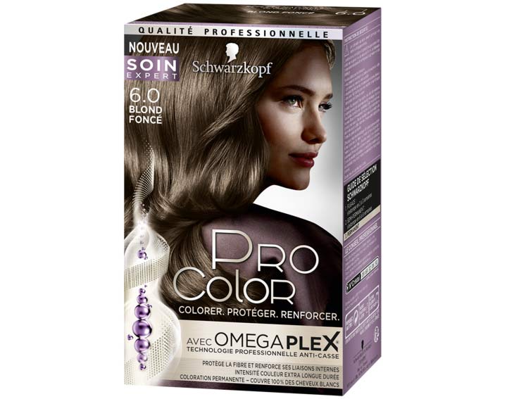 6.0 Blond Foncé
Coloration Permanente