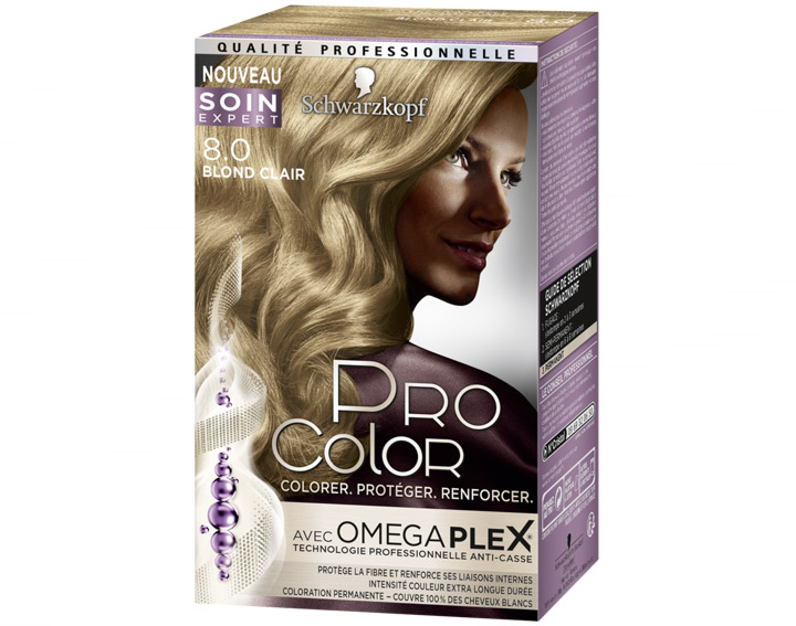 8.0 Blond Clair
Coloration Permanente