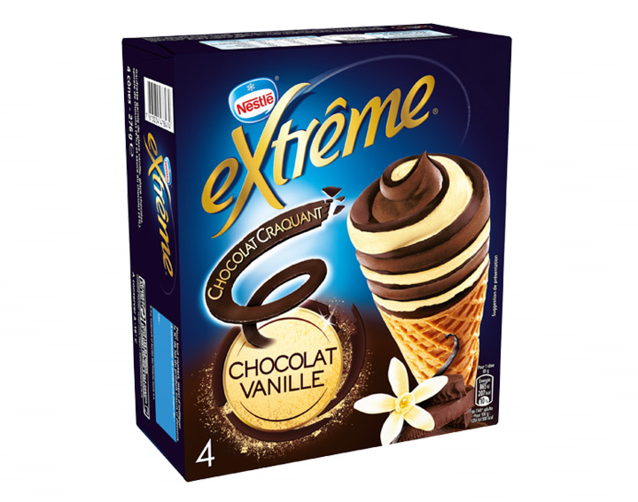Chocolat Craquant Chocolat Vanille 4x69g